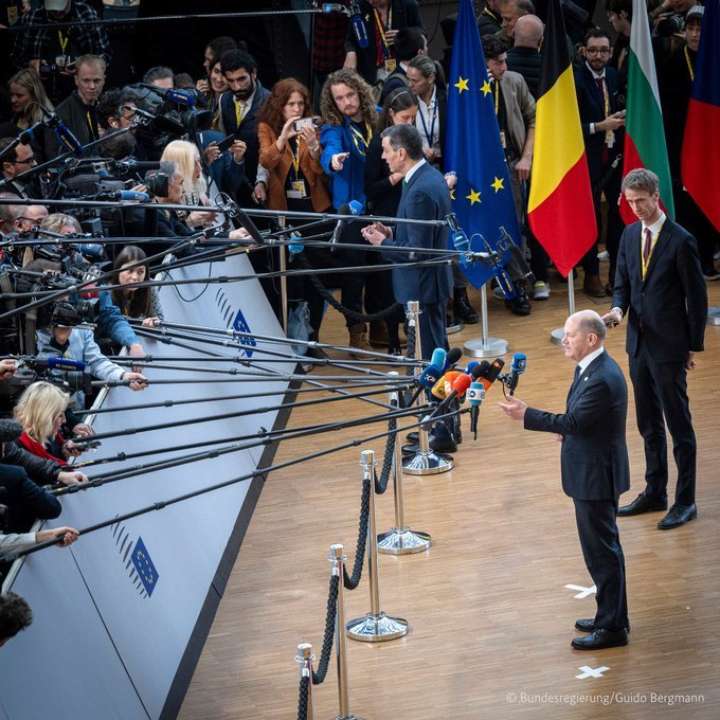 Фото: Bundeskanzler Olaf Scholz/Х Шольц вважає, що американська підтримка України має зберегтися