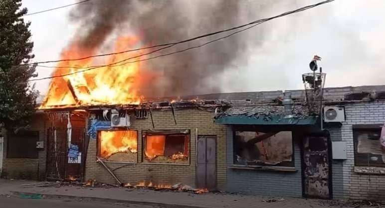 Обстріл Луганської області/Фото: Сергій Гайдай/Тelegram У Луганській області рашисти обстріляли понад 70 житлових будинків: повідомляють про жертви