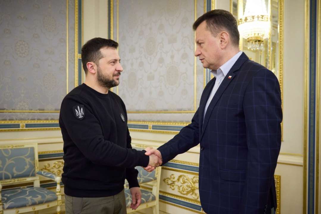 Зеленський провів зустріч з міністром оборони Польщі: про що домовилися