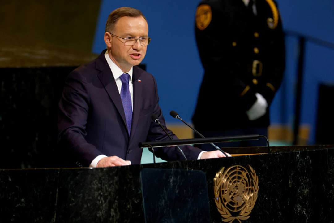 Дуда прокоментував ядерний шантаж путіна/Фото: Anna Moneymaker/Getty Images Росія отримає відповідь: Дуда відреагував на ядерний шантаж путіна