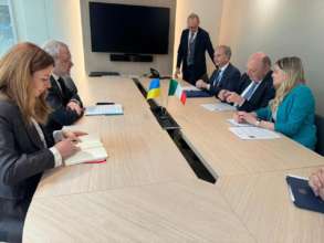 Фото з ТГ-каналу МІНЕНЕРГО Герман Галущенко обговорив з італійським партнерами питання відмови від російського газу