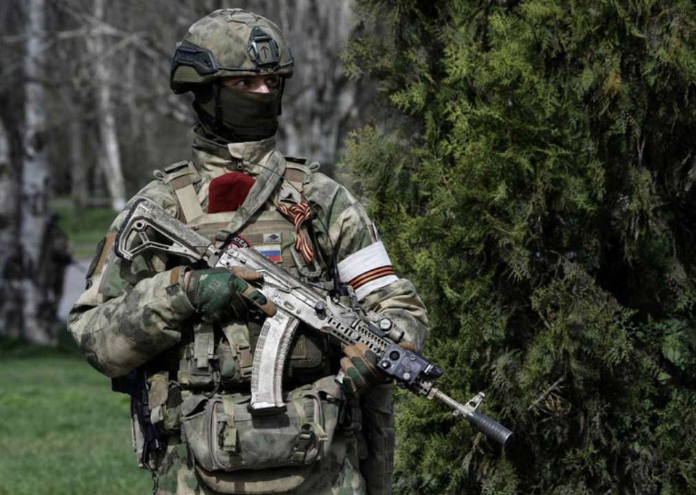 Скільки міст і сіл окуповано в Україні. Фото: проросійський ТГ-канал Міста під окупацією в Україні