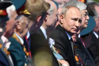 Образ путина, который кремль годами создавал для россиян, может развалиться из-за поражений в Украине/Фото: Getty Images Российский диктатор владимир путин