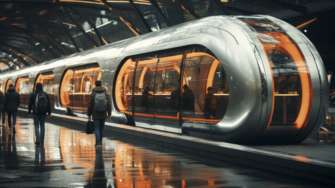 У Китаї провели успішне випробування аналога Hyperloop/Фото згенероване ШІ/freepik Китайський "Hyperloop" успішно пройшов черговий етап випробувань