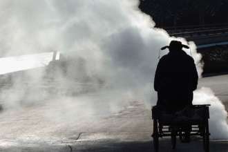 У Києві прорвало трубопровід/Фото: Getty Images У Києві прорвало трубопровід