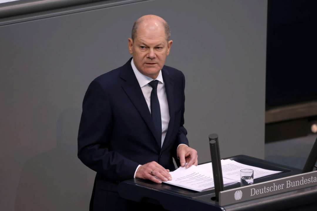 Шольц призвал Китай давить на рф по отводу войск/Фото: Getty Images Шольц призвал Китай давить на рф по отводу войск/Фото: Getty Images