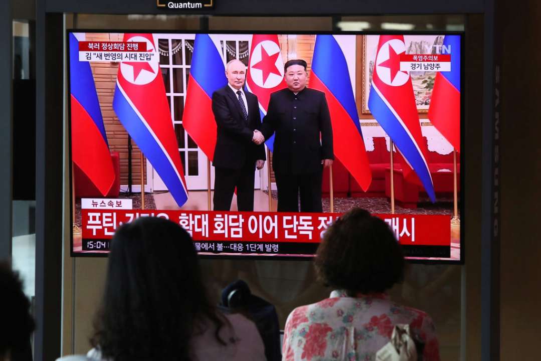 Маляр пояснила значення об'єднання рф з КНДР/Фото: Chung Sung-Jun/Getty Images Ганна Маляр пояснила, що означає посилення співпраці рф та КНДР