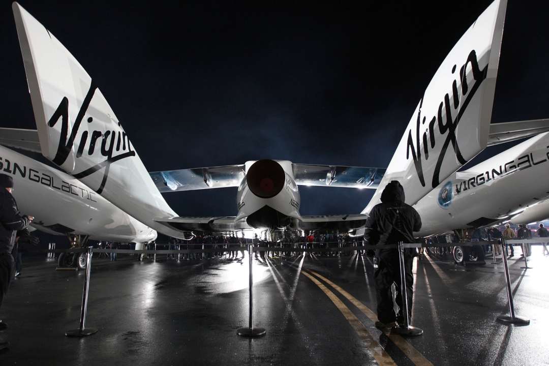 Фото: Getty Images/Автор - David McNew Virgin Galactic бесплатно разыграет два билета на полет в космос