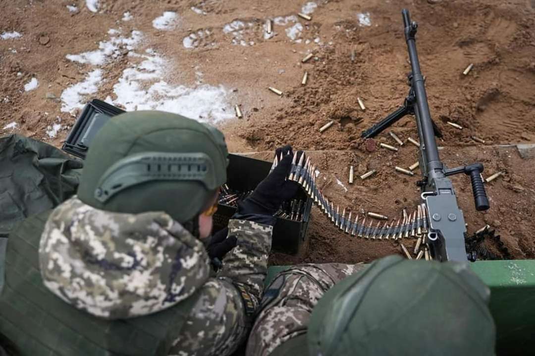 Пограничники уничтожили 9 окупантов в Бахмуте. Фото: Генштаб ВСУ бахмут пограничники