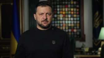 Зеленський відреагував на вибори президента у рф. Скриншот відео вибори рф