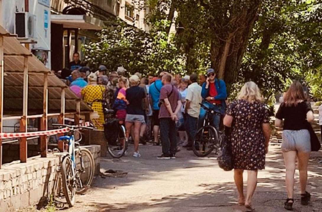 У Маріуполі окупанти посилили обшуки/Фото: t.me/andriyshTime У Маріуполі окупанти посилили обшуки