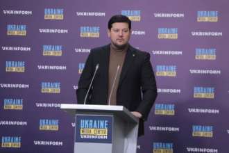 Потік експортного потенціалу автошляхами зменшився на 40% під час блокування кордонів польськими протестувальниками/Фото: UkraineMediaCenterKyiv Через блокування кордонів Україна знала збитків на понад 1,5 млрд євро – Марчук