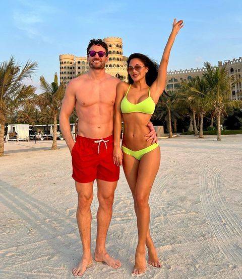 Николь Шерзингер и Том Эвансон на отдыхе в Дубаи/Фото: Instagram Николь Шерзингер и Том Эвансон на отдыхе в Дубаи