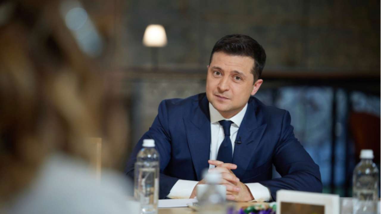 Зеленский обратился к украинцам по поводу информации о вторжении России/Фото: Офис президента "Украина не хочет войны, но должна быть готова к ней": Зеленский обратился к украинцам из-за угрозы нападения РФ
