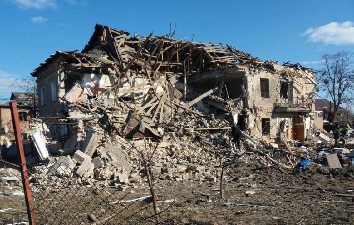 Оккупанты обстреляли село возле Вышгорода/Фото: Полиция Киевской области Оккупанты обстреляли село возле Вышгорода: погиб двухлетний ребенок