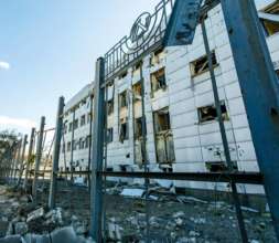 Российские ракеты разрушили в Харькове спортивную арену /Фото: Олег Синегубов Российские ракеты разрушили в Харькове спортивную арену /Фото: Олег Синегубов