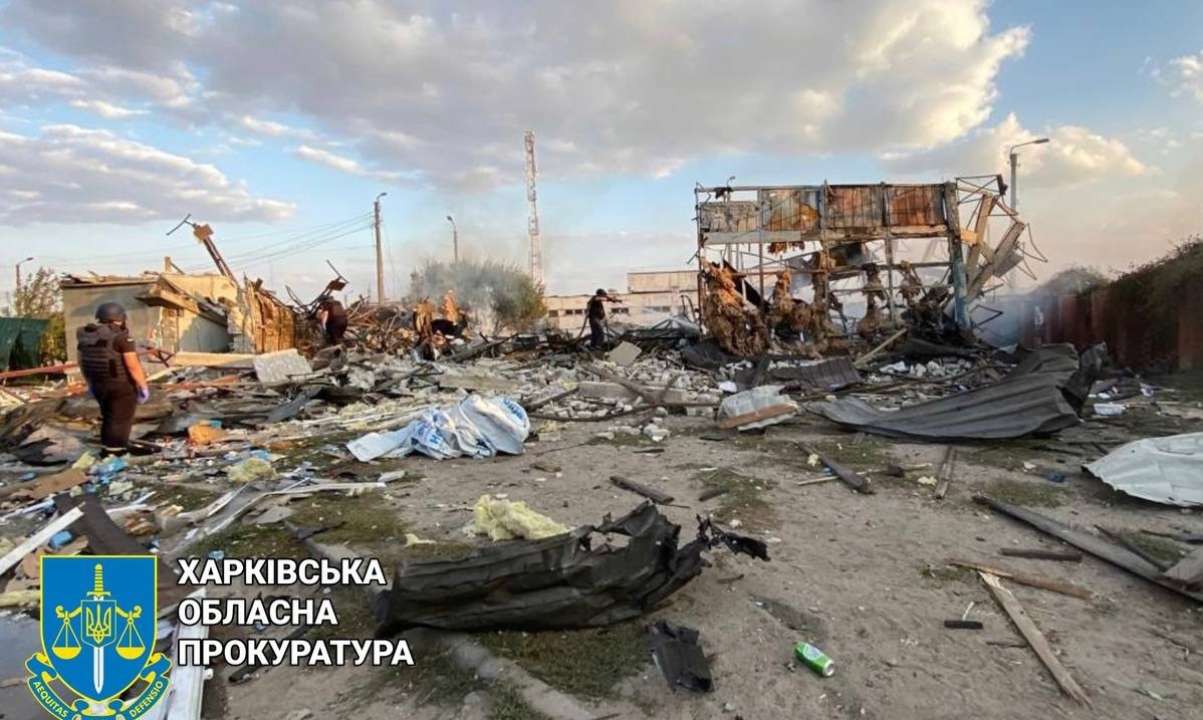 Уже известно о 15 пострадавших в результате удара россиян по Харькову. Фото: Харьковская областная прокуратура харьков обстрел