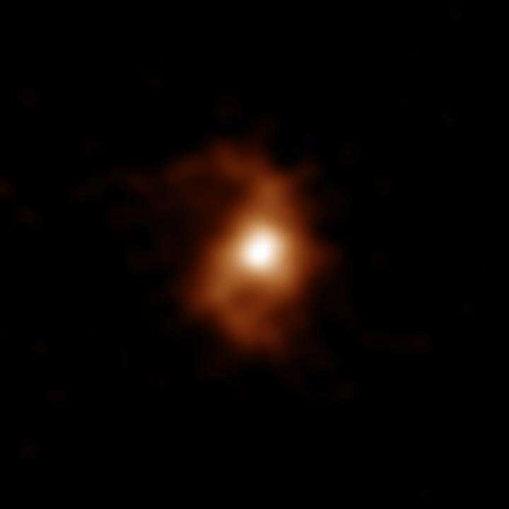 (Фото: ALMA (ESO/NAOJ/NRAO)) Галактика