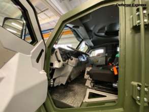Украина закупила у Чехии бронированные шасси/Фото: Defense Express В Украину прибыли чешские бронированные шасси для ВСУ. Фото
