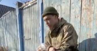Фото: кадр з відео окупант