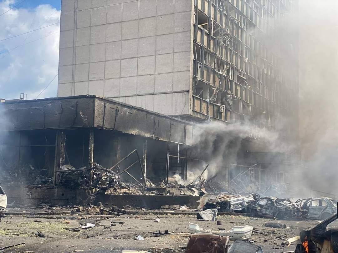 Фото: ГСЧС Обстрел
