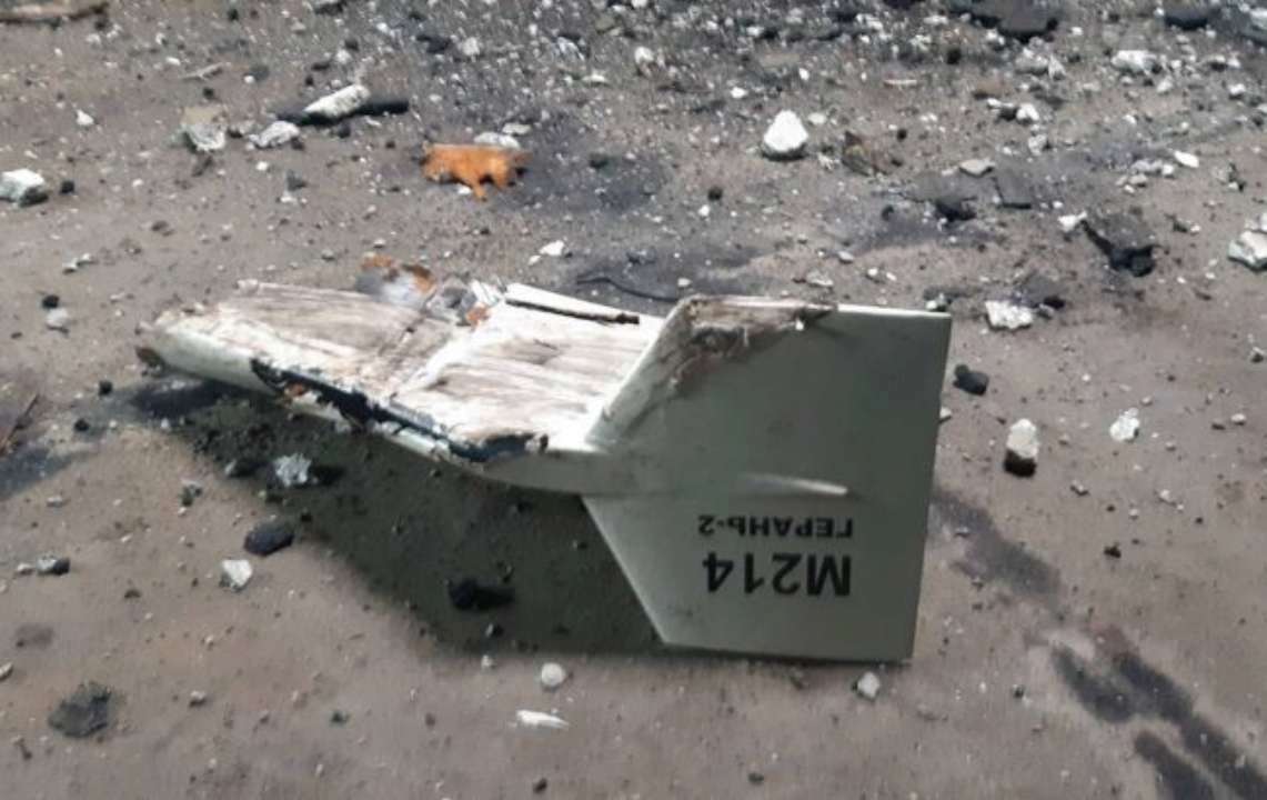 ВСУ ночью сбили 24 иранских дрона-камикадзе/Фото: mil in ua Обломок иранского дрона
