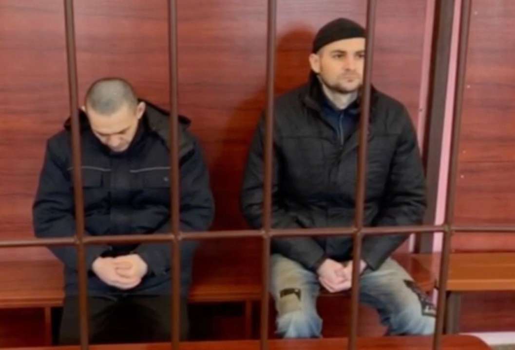На очередном судилище рашисты вынесли приговоры Защитникам Мариуполя/Фото: Петр Андрющенко