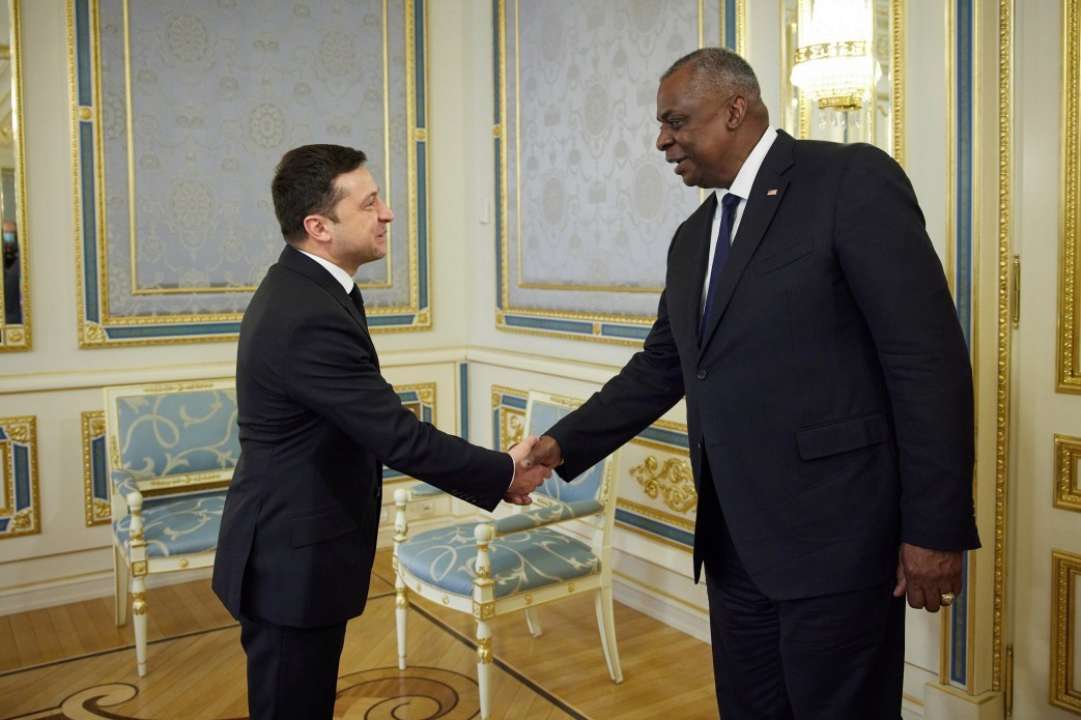 Зеленский и глава Пентагона