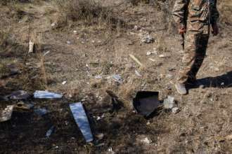У Волинській області військові збили два БПЛА росіян: уламки впали на житлові будинки/Фото: Getty Images Дрон