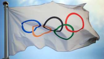 Украина готова бойкотировать Олимпийские игры-2024 / Фото: olimpics.com Флаг Олимпийских игр