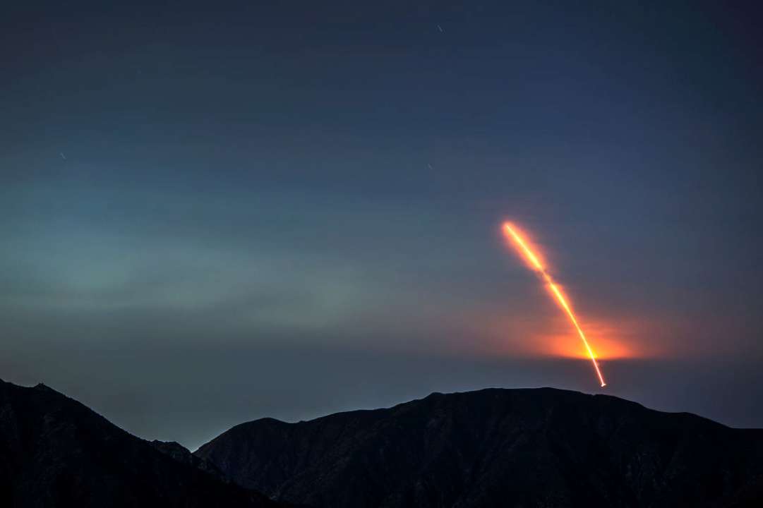 США запустили межконтинентальную баллистическую ракету Minuteman III/Фото: Getty Images