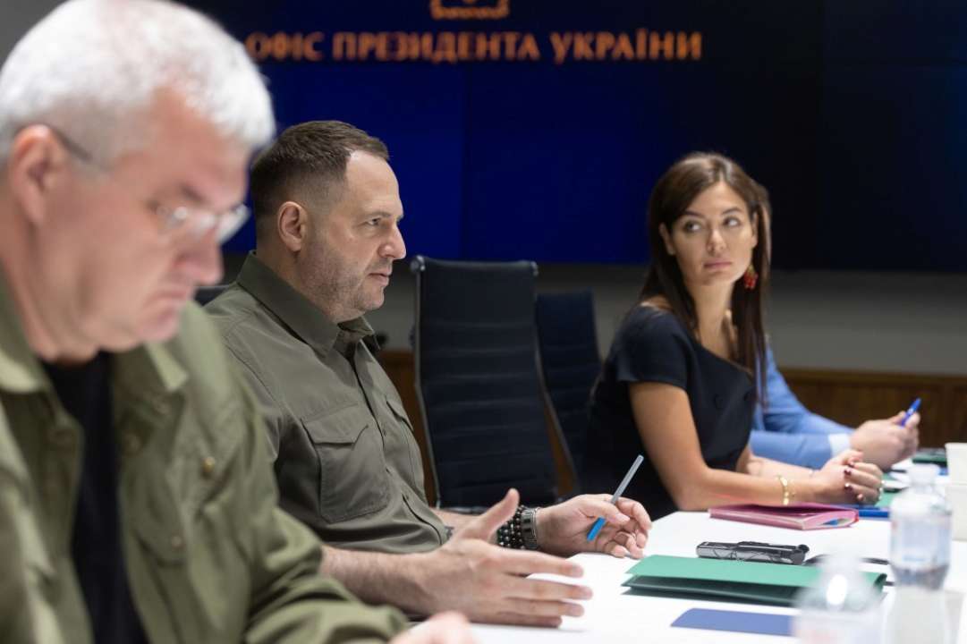 В Офисе Президента представили первый документ о гарантиях безопасности для Украины/Фото: Офис Президента Украины ОП
