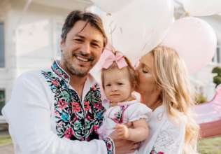 Притула впервые показал лицо младшей дочери/Фото: Instagram Притула впервые показал лицо младшей дочери/Фото: Instagram