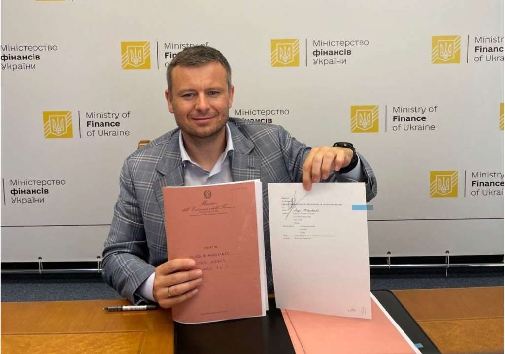 Украина получит кредитные 200 млн евро от Италии/Фото: Министерство финансов Украины Министр