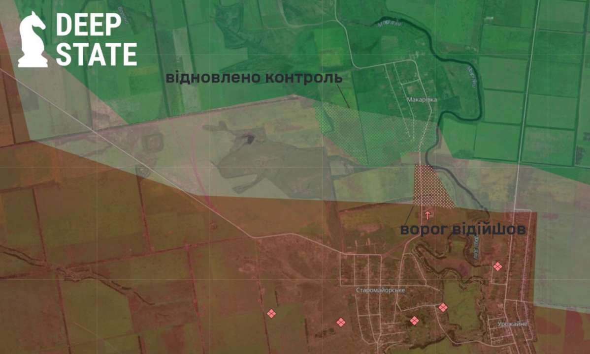 Бойцы 48 ОШБ стабилизировали линию соприкосновения в Макаровке – DeepState
