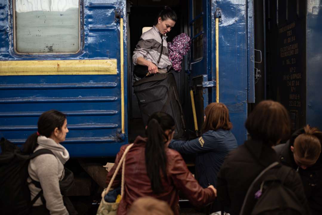 Біженка з України