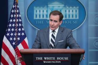 США продолжат полеты над Черным морем/Фото: Win McNamee/Getty Images США не прекратят полеты над Черным морем после столкновения с истребителем рф – Кирби