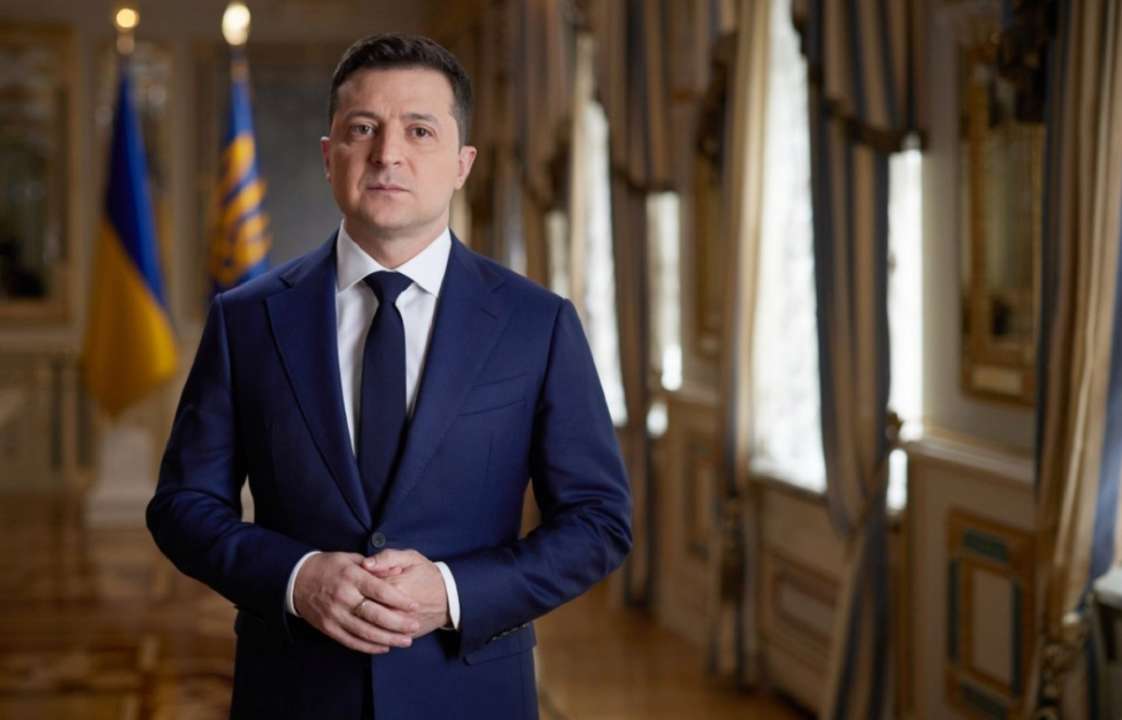Зеленський привітав народ із Днем Гідності/Фото: Рresident.gov.ua Зеленський привітав народ із Днем Гідності
