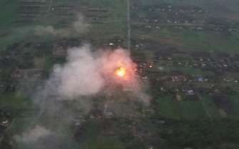 ВСУ уничтожили склад с боеприпасами оккупантов/Фото: скриншот из видео ВСУ