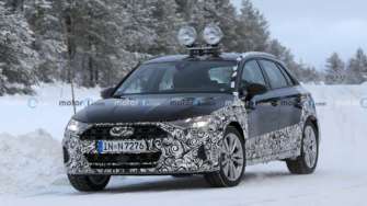 Фото: motor1 З’явилися шпигунські фото нових Audi А3 та Audi Q8