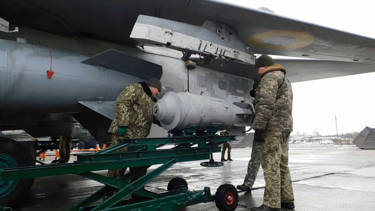Украинский самолет