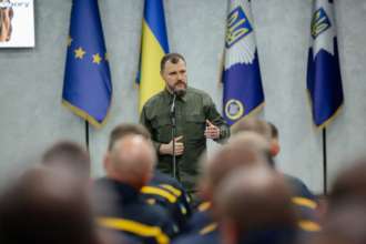 Рівень злочинності зараз значно нижче, ніж був до 24 лютого 2022 року/Фото: МВС Рівень злочинності зараз значно нижче, ніж був до 24 лютого 2022 року – Клименко