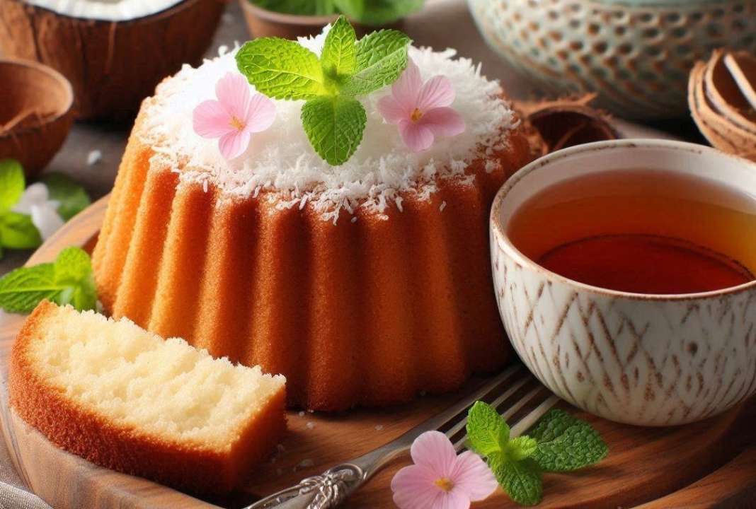 Кокосовый бисквит/Фото: Bing Кокосовый бисквит — легкость и аромат в одном рецепте