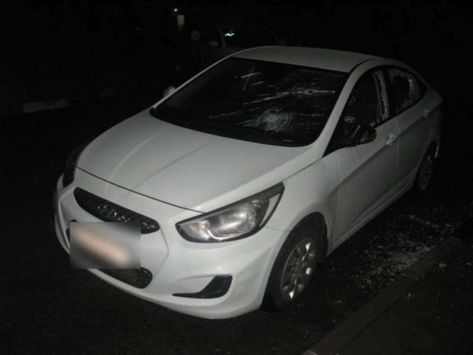 До чого доводять ревнощі. Хлопець битою побив машину свого "суперника"