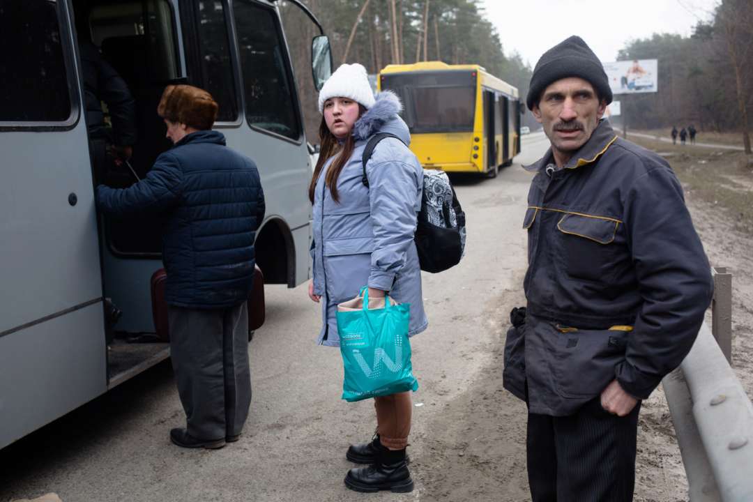 Украина намерена провести с россией переговоры о возвращении всех украинцев, депортированных в рф/Фото: Getty Images Эвакуация