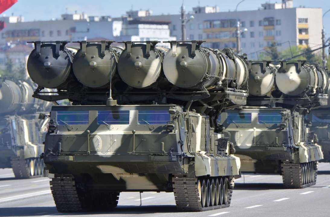 Российские ракетные комплексы на параде