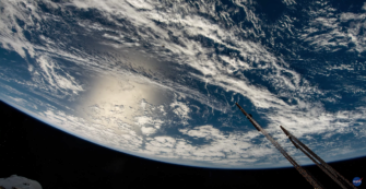 В NASA сняли кадры Земли с необычного ракурса. Фото: Скриншот видео NASA