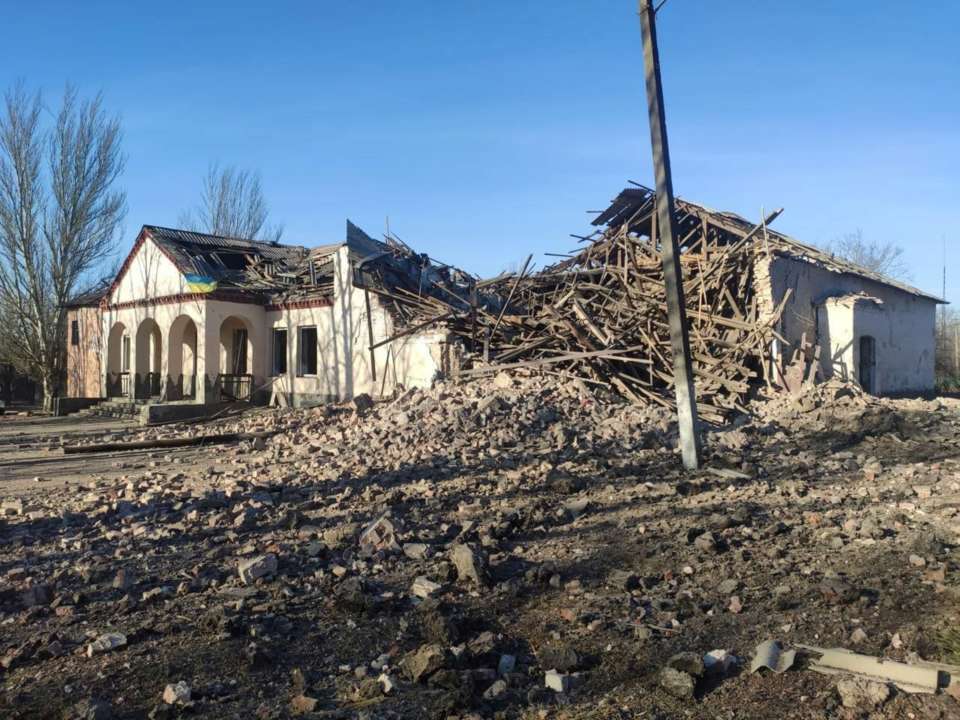 Наслідки атак рф станом на 29 лютого/Фото: Слов'янська міська ВА