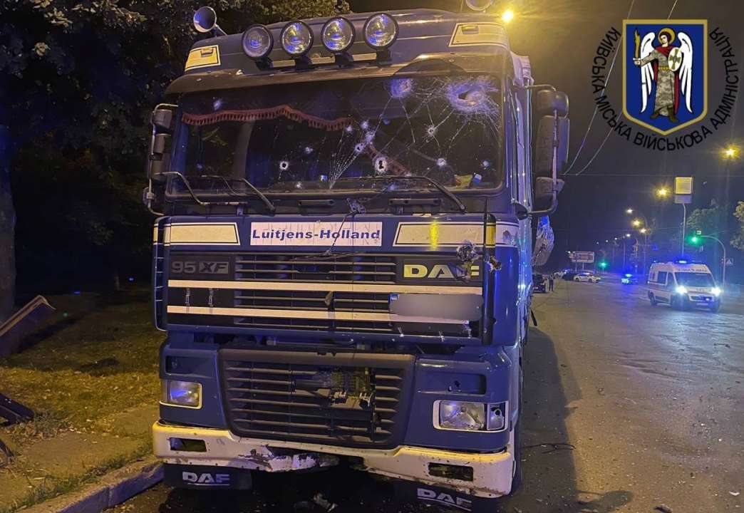Окупанти вдарили безпілотниками по Києву. Фото: КМДА Атака по Києву 10 вересня