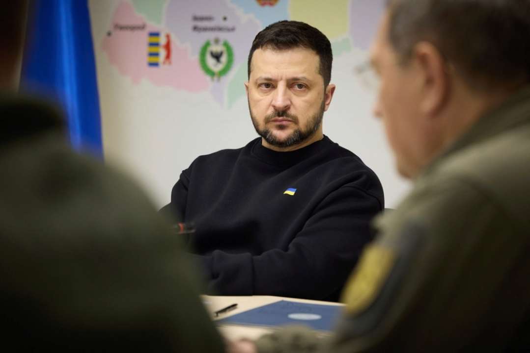 Зеленський скликав чергову Ставку/Фото: Офіс президента Зеленський обговорив на Ставці кількість та терміни отримання літаків F-16